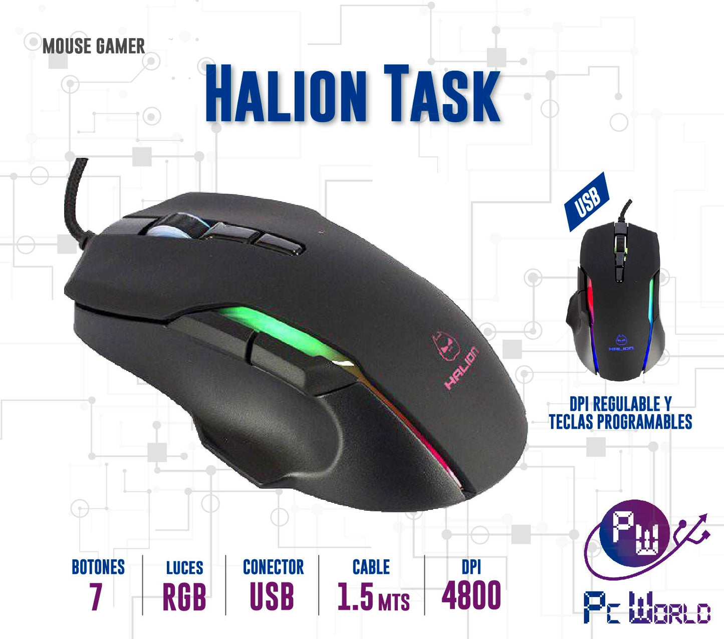 Mouse Gaming Halion Task