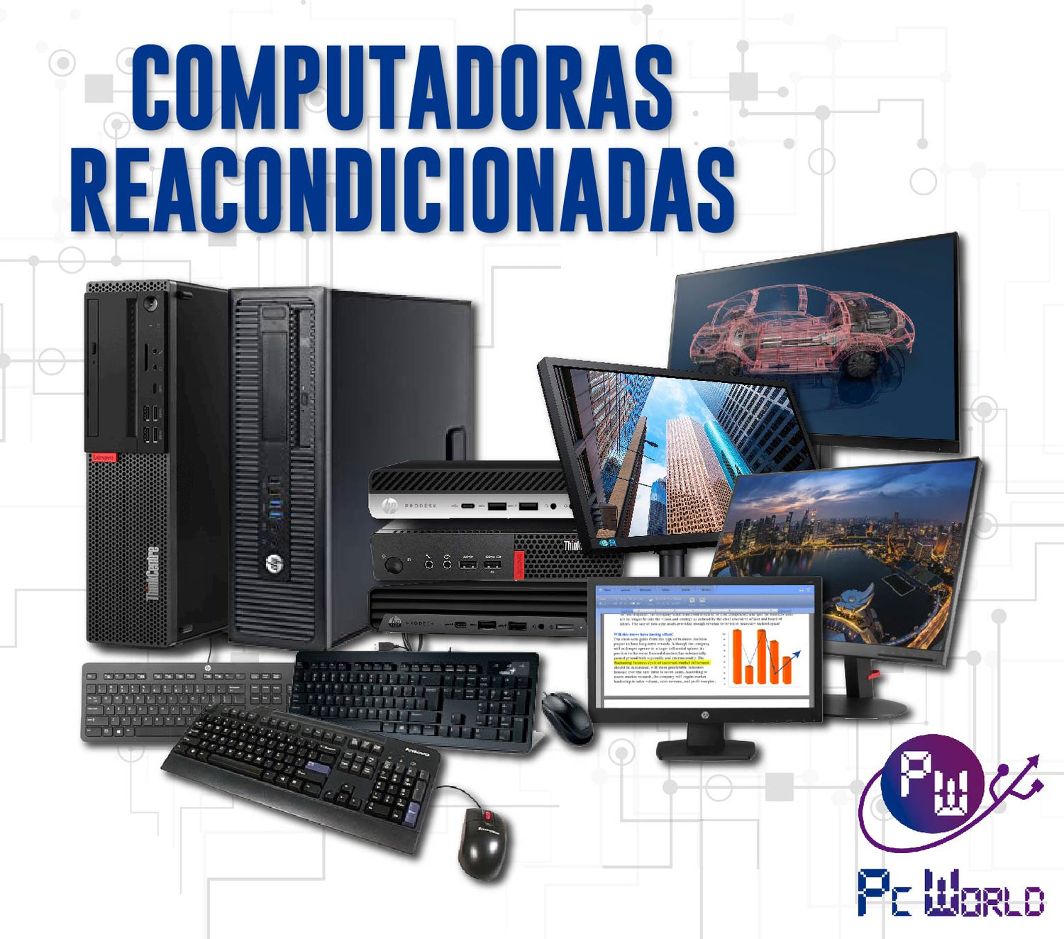 Computadoras Empresariales Reacondicionados