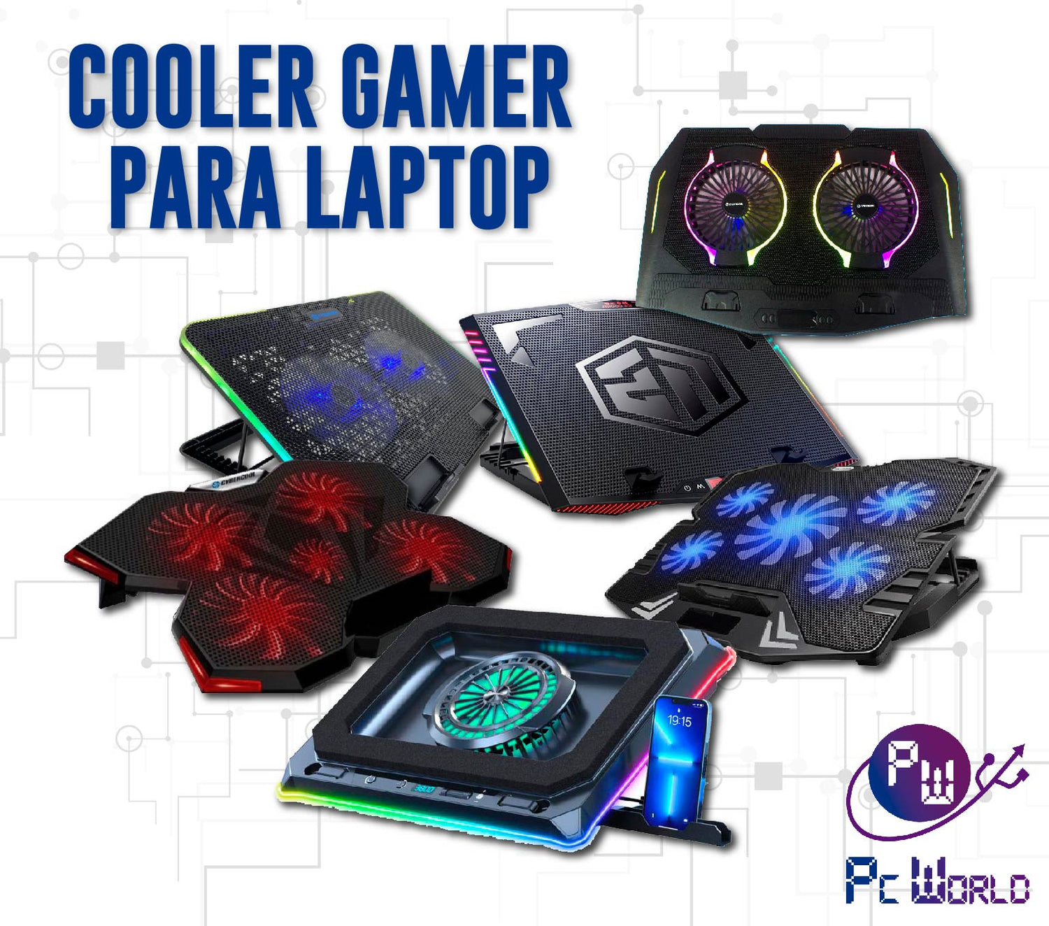 Cooler Gamer para Laptop