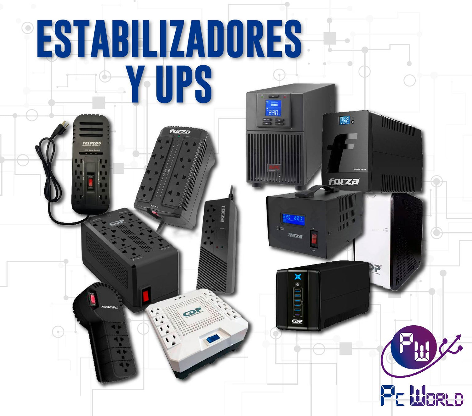 Estabilizadores Y UPS