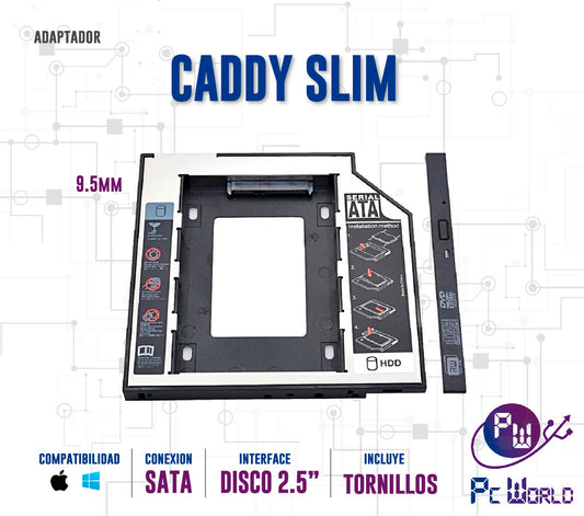 Adaptador Caddy Para Disco Sata