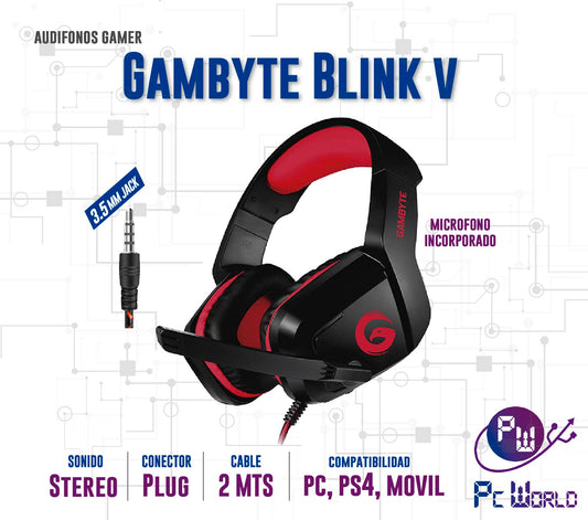 Audifonos Gaming Gambyte Blink V