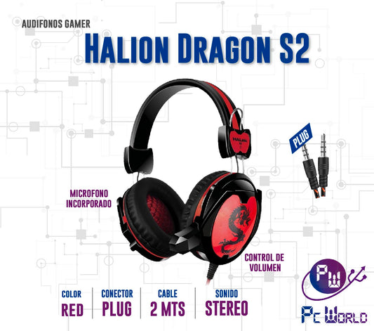 Audifonos Gaming Halion S2