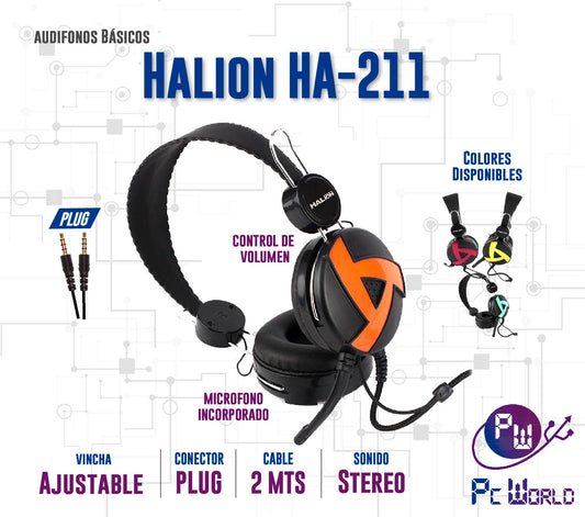 Audifonos Halion Ha-211