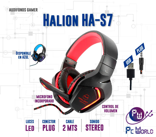 Audifonos Gaming Halion Ha-s7
