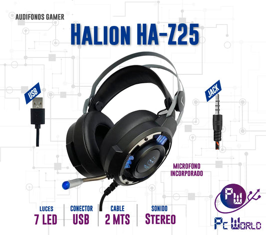 Audifonos Gaming Halion Ha-z25