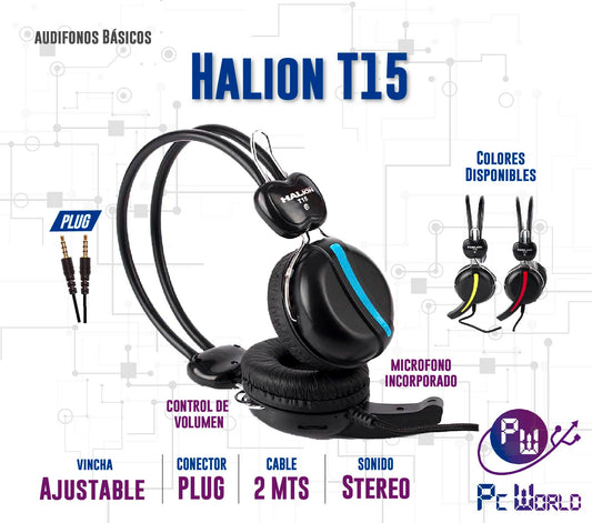 Audifonos Para PC Halion T15