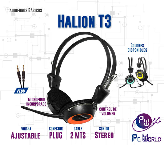 Audifonos Halion Ha-t3