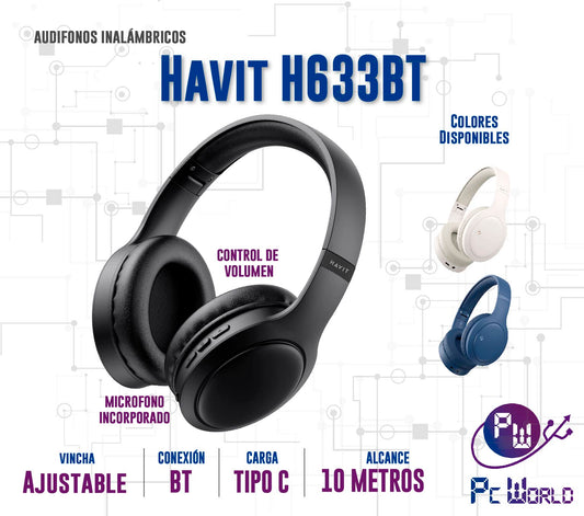 Audifonos Inalambricos Havit H633BT