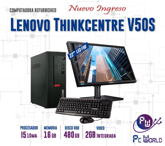 Computadora Reacondicionada Lenovo I5 10400