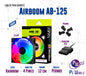 Cooler Para Gabinete Gaming Airboom Ab-125 Rainbow