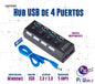 Hub Usb 3.0 Hi Speed Con 4 Puertos