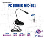 Micrófono Con Pedestal Pc Tronix Mic-101 Jack 3.5mm