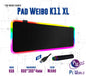 Mouse Pad Gaming Rgb XL K11